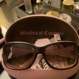 Juicy Couture Cognac Colored Glasses